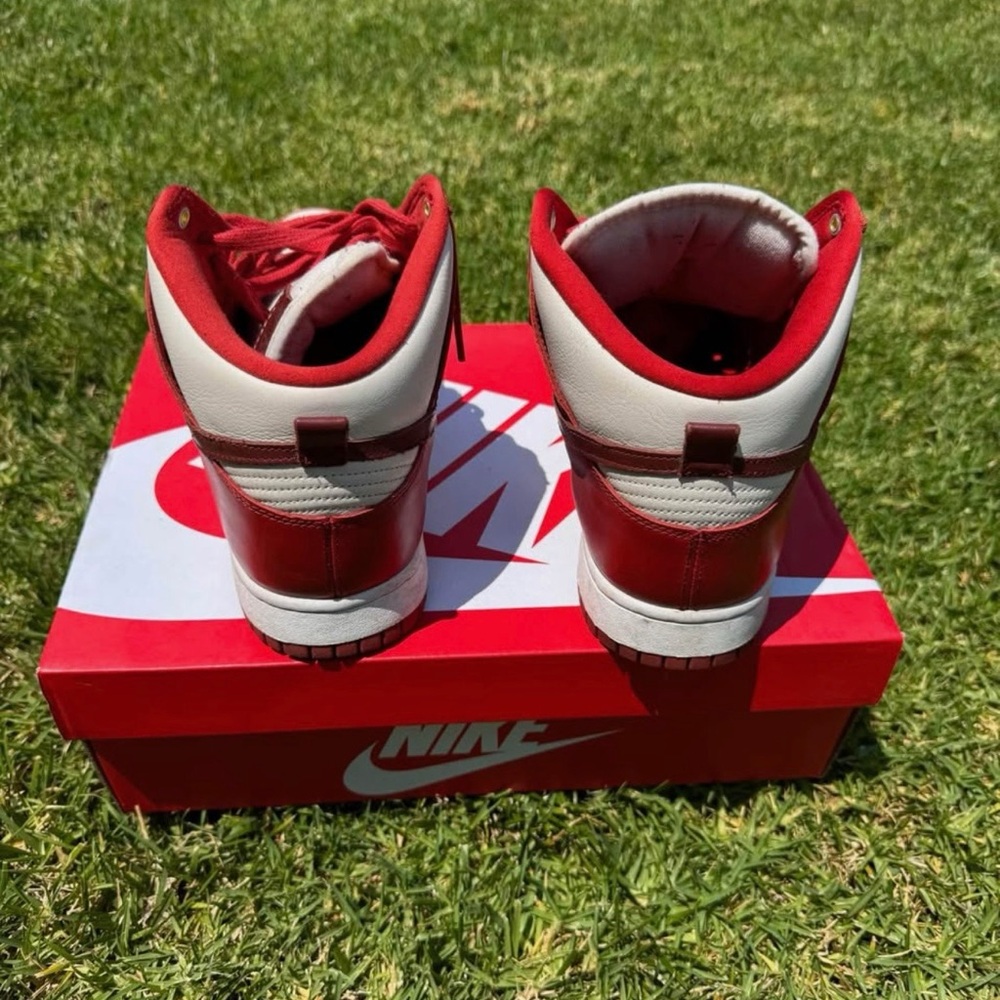 Nike dunk high university red trainers - Picture 4 of 5
